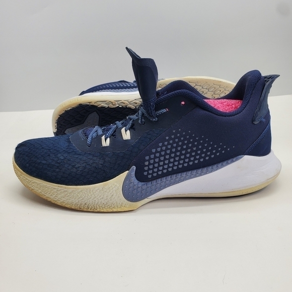 Nike Shoes Men\'s 11.5 Kobe Mamba Fury TB Navy Blue Sneakers CK6632-400